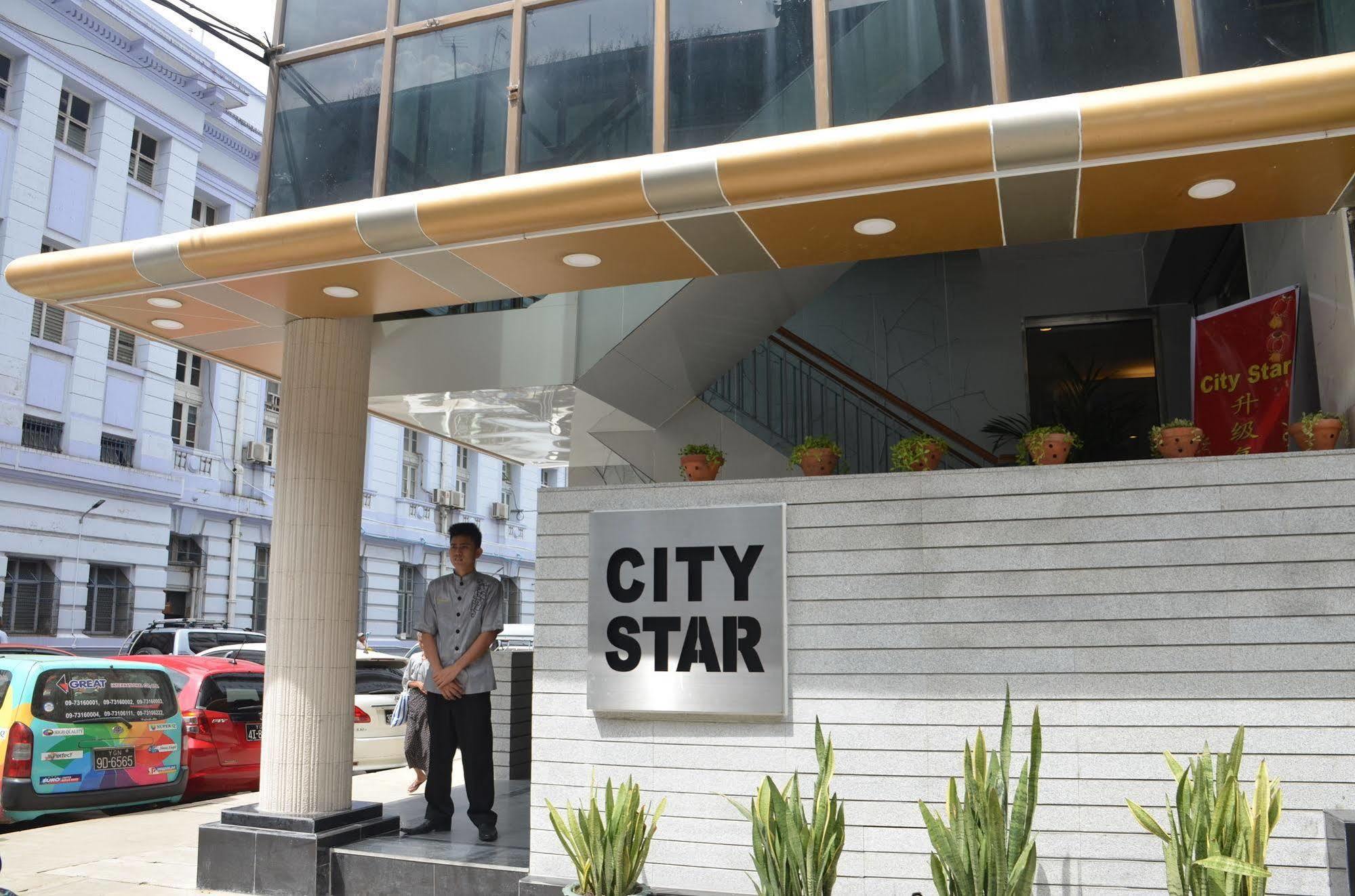 City Star Hotel Yangon Exteriör bild