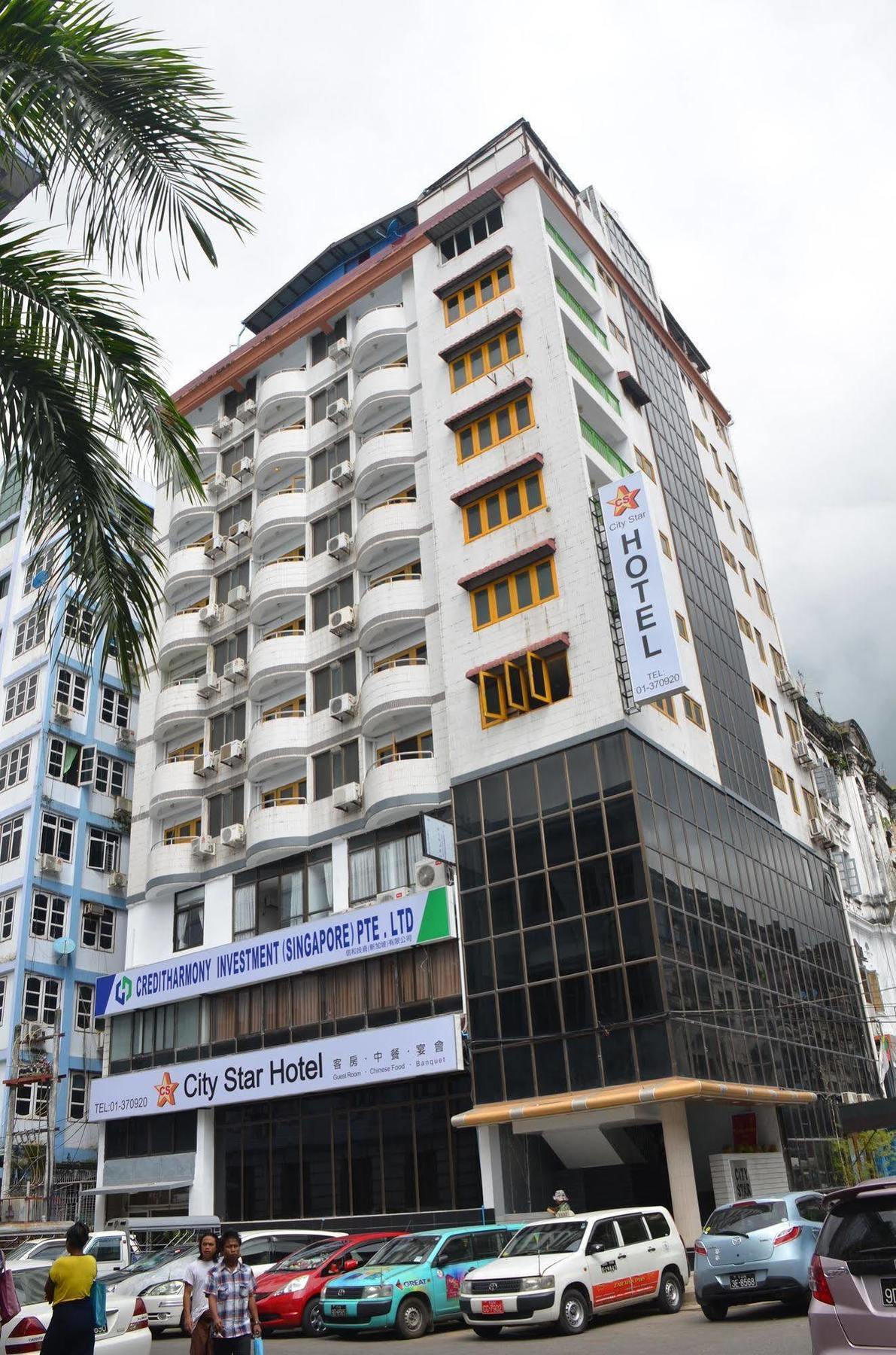 City Star Hotel Yangon Exteriör bild